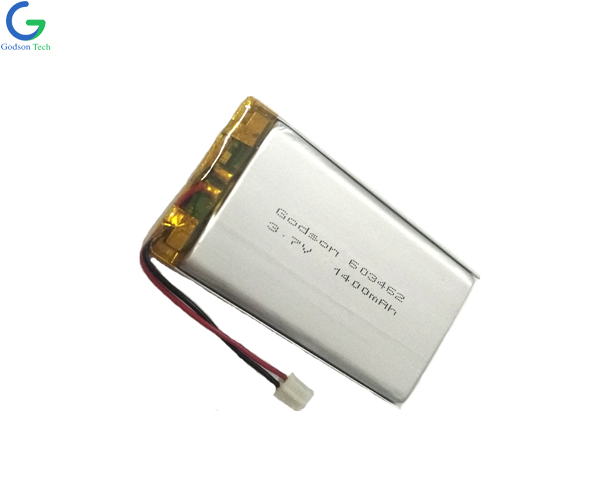 聚合物锂电池 603462 1400mAh 3.7V